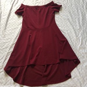 A cute long in the back and short in the front